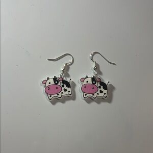 Cute Cow Earrings